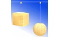 "Do-It-Yourself" Custom Length & Height String Light Lantern Wiring Kit - 24 Intermediate Base Sockets - AIS-100DS