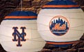 New York Mets MLB 18" Round Rice Paper Lantern - SL-NYM