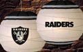 Oakland Raiders NFL 18" Round Rice Paper Lantern - SL-ORA