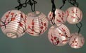 Cherry Blossom Nylon String Light Lanterns Strand
