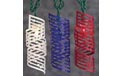 Patriotic Metal Spiral Party String Lights 836653
