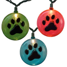 Dog Bone Party String Lights