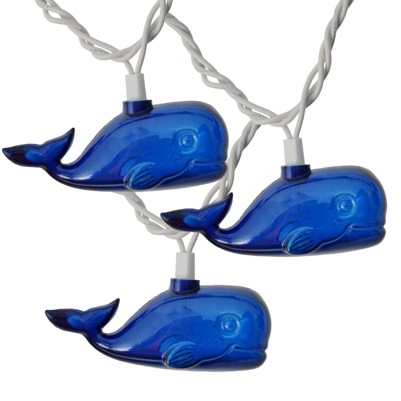 Whale Novelty String Lights