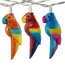Colorful Tropical Fish Party String Lights