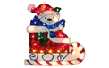 15-17" Polar Bear On Joy Sleigh Holographic - BS-65700