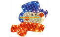 15-17" Snowman Face Holographic - BS-88400