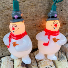 Frosty the Snowman Christmas Novelty Lights