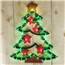 Christmas Tree & Yellow Star Silhouette