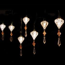 Heavenly Pearl Drop Party String Lights - Designer String Light Strands &amp; Sets