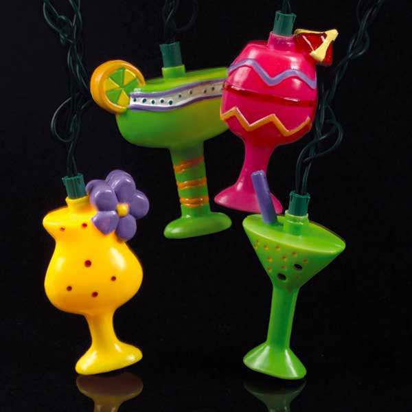 Drink Novelty String Lights - Oogalights.com - More Than 1,000 Party & String Light Bulbs!