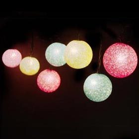 Spring Fling Bubble Fun Party String Lights - Decorative String Light Strands &amp; Sets