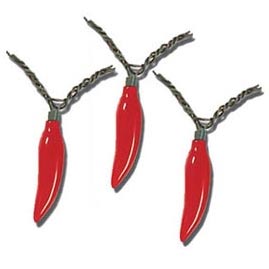 Red Peppers Party String Lights - Wild West String Light Strands &amp; Sets