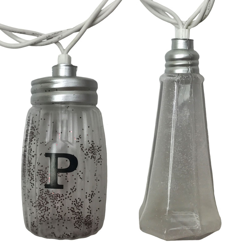 Salt & Pepper Shaker String Light Set