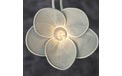 Wire Mesh White Flower Party String Lights - 836681