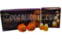 Candy Corn/Pumpkin Party String Light Set Combo Pack - 20 Lights Each BS-55100