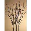 24" Outdoor Battery Operated Black Wrapped Lighted Purple Branches - set of 4 - GC1710960