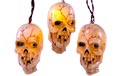 Battery Operated Musical Skull Party String Lights