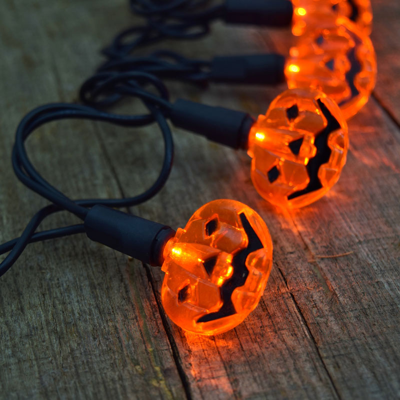 Halloween Pumpkin LED String Lights