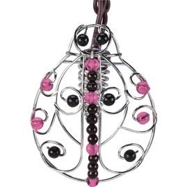 Beaded Wire Ladybug Lantern Party String Lights - Lantern String Light Strands &amp; Sets