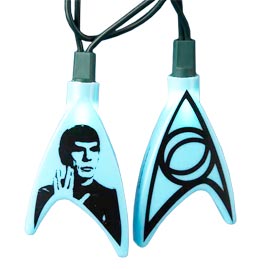Star Trek Party String Lights - Spock - Movie Theme String Light Strands &amp; Sets