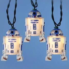 Star Wars R2D2 Party String Lights - Brand Name String Light Strands &amp; Sets