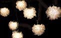 Silver Metal Starburst Party String Lights - 410805