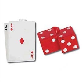 Lucky Lites Dice &amp; Playing Cards Party String Lights - Novelty String Light Strands &amp; Sets