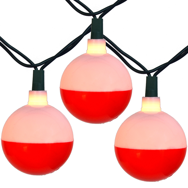 Fishing Bobber Party String Light Set - Camper String Light Strands & Sets