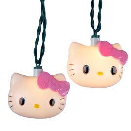 Hello Kitty® Party String Lights - Novelty Stringlight Strands &amp; Sets