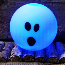 LED Halloween Ball-Ghost DE-12360