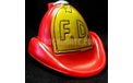 Red Fire Department Hat Party String Lights - UL0525