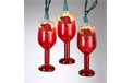 Wine Glass Party String Light Set - UL4240