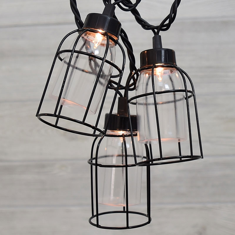 Vintage Style Cage Edison Lights