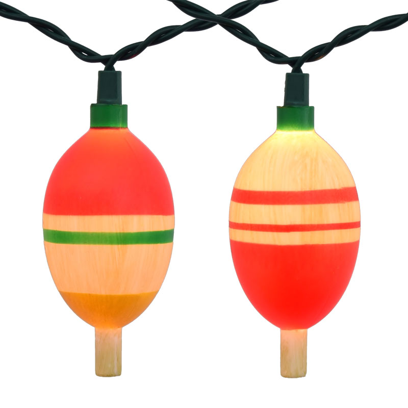 Vintage Fishing Bobber Light Set