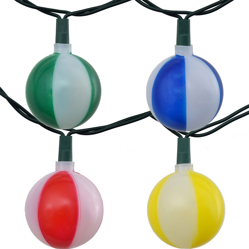 Beach Ball Novelty Party String Lights - 10 Lights
