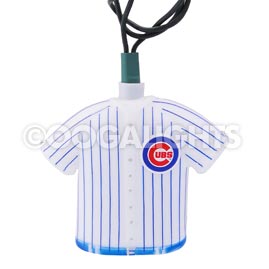 Chicago Cubs MLB Baseball Uniform Party String Lights - MLB Baseball Party Lights &amp; String Lights