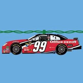 NASCAR Race Car Party String Lights - #99 Carl Edwards - NASCAR String Lights
