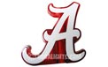Alabama Crimson Tide "A" NCAA College Logo Party String Lights - MD-A-BAMA