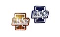 University Of Illinois Fighting Illini NCAA College Logo Party String Lights - MD-ILL