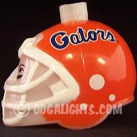 Florida Gators NCAA College Football Helmet Party String Lights - NCAA Football Helmet Party Lights &amp; String Lights