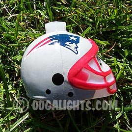 New England Patriots NFL Football Helmet Party String Lights - NFL Football Party Lights &amp; String Lights
