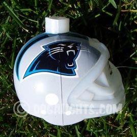 Carolina Panthers NFL Football Helmet Party String Lights - NFL Football Party Lights &amp; String Lights