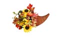 Fall Harvest Cornucopia w/ LED Lights - 722119