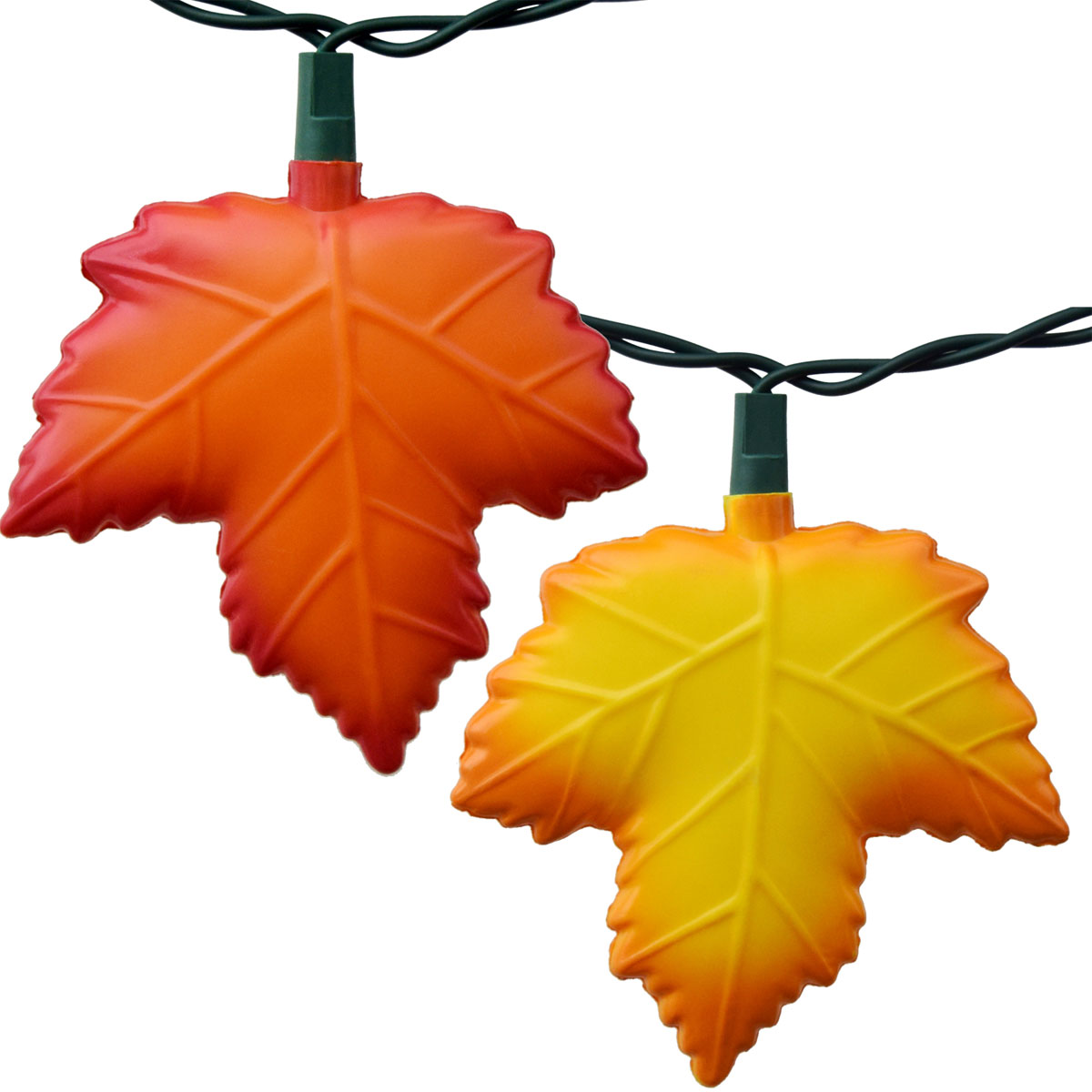 Autumn Leaf Party String Lights - 10 Lights
