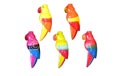 Colorful Parrots Party String Lights - 600204