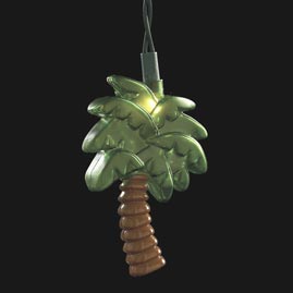 Tropical Palm Tree Party String Lights- Animal String Light Strands &amp; Sets
