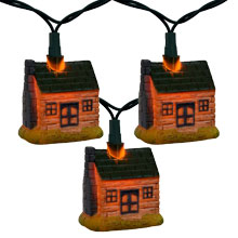 Wild Western Cross Party String Lights - 10 Lights