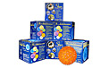 Bulk 6 Pack - 6" Mini Hanging Starlight Sphere - 50 Lights - Amber - 724603C