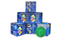 Bulk 6 Pack - 7.5" Regular Hanging Starlight Sphere - 100 Lights - Green