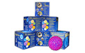Bulk 6 Pack - 7.5" Regular Hanging Starlight Sphere - 100 Lights - Purple
